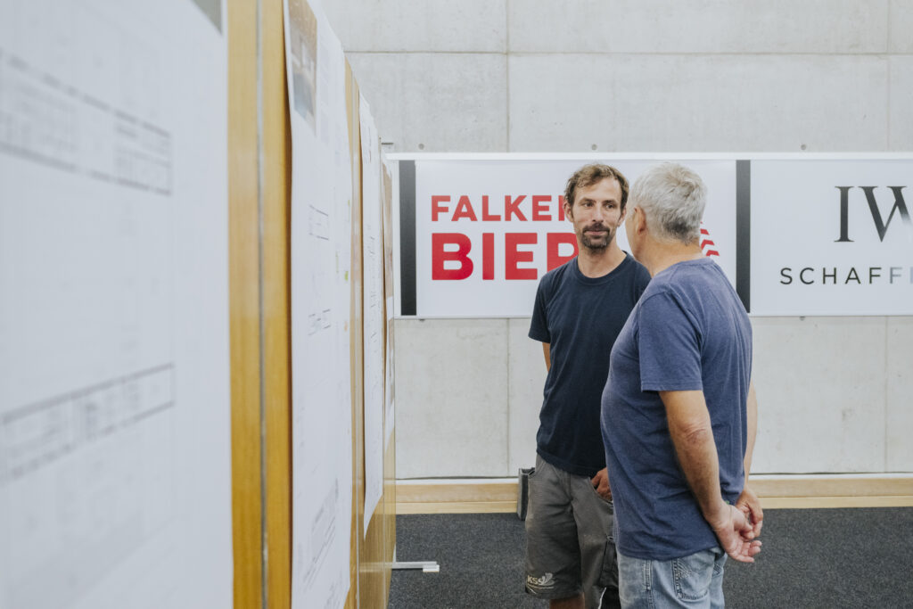 Stadt Schaffhausen - Neubau Hallenbad KSS |  Pressetermin