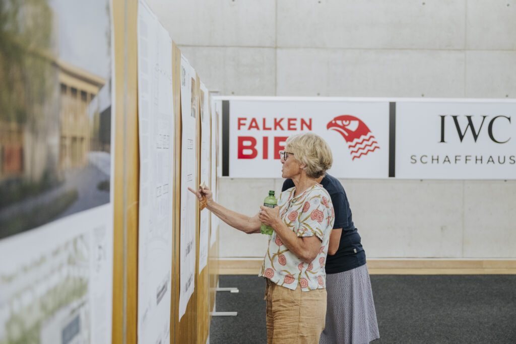 Stadt Schaffhausen - Neubau Hallenbad KSS |  Pressetermin