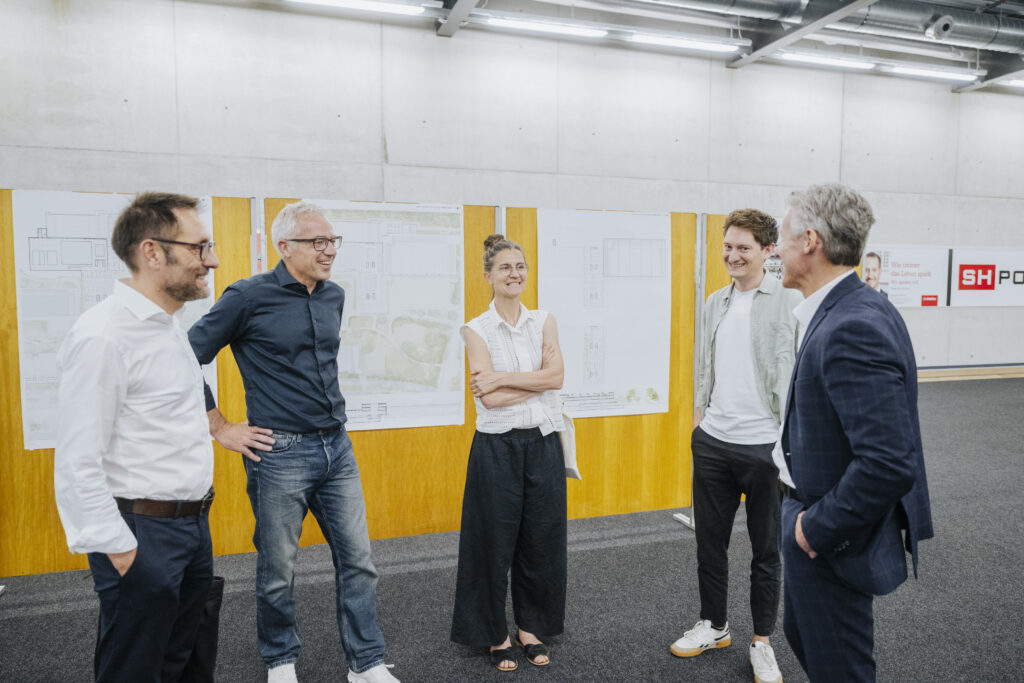 Stadt Schaffhausen - Neubau Hallenbad KSS |  Pressetermin