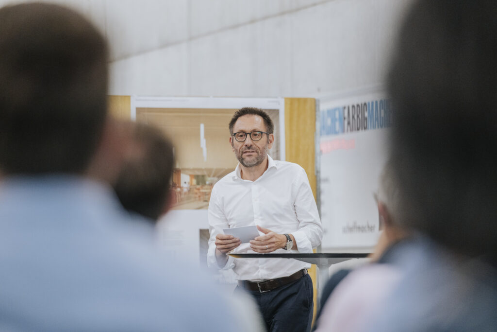 Stadt Schaffhausen - Neubau Hallenbad KSS |  Pressetermin