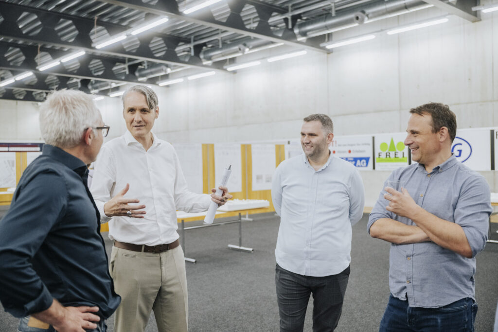 Stadt Schaffhausen - Neubau Hallenbad KSS |  Pressetermin