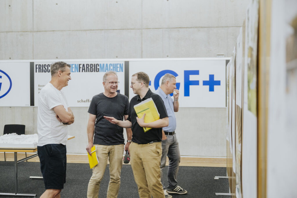 Stadt Schaffhausen - Neubau Hallenbad KSS |  Pressetermin