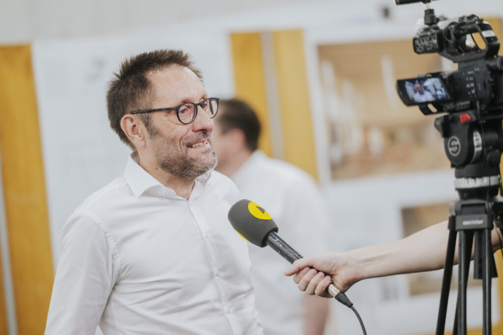 Stadt Schaffhausen - Neubau Hallenbad KSS |  Pressetermin